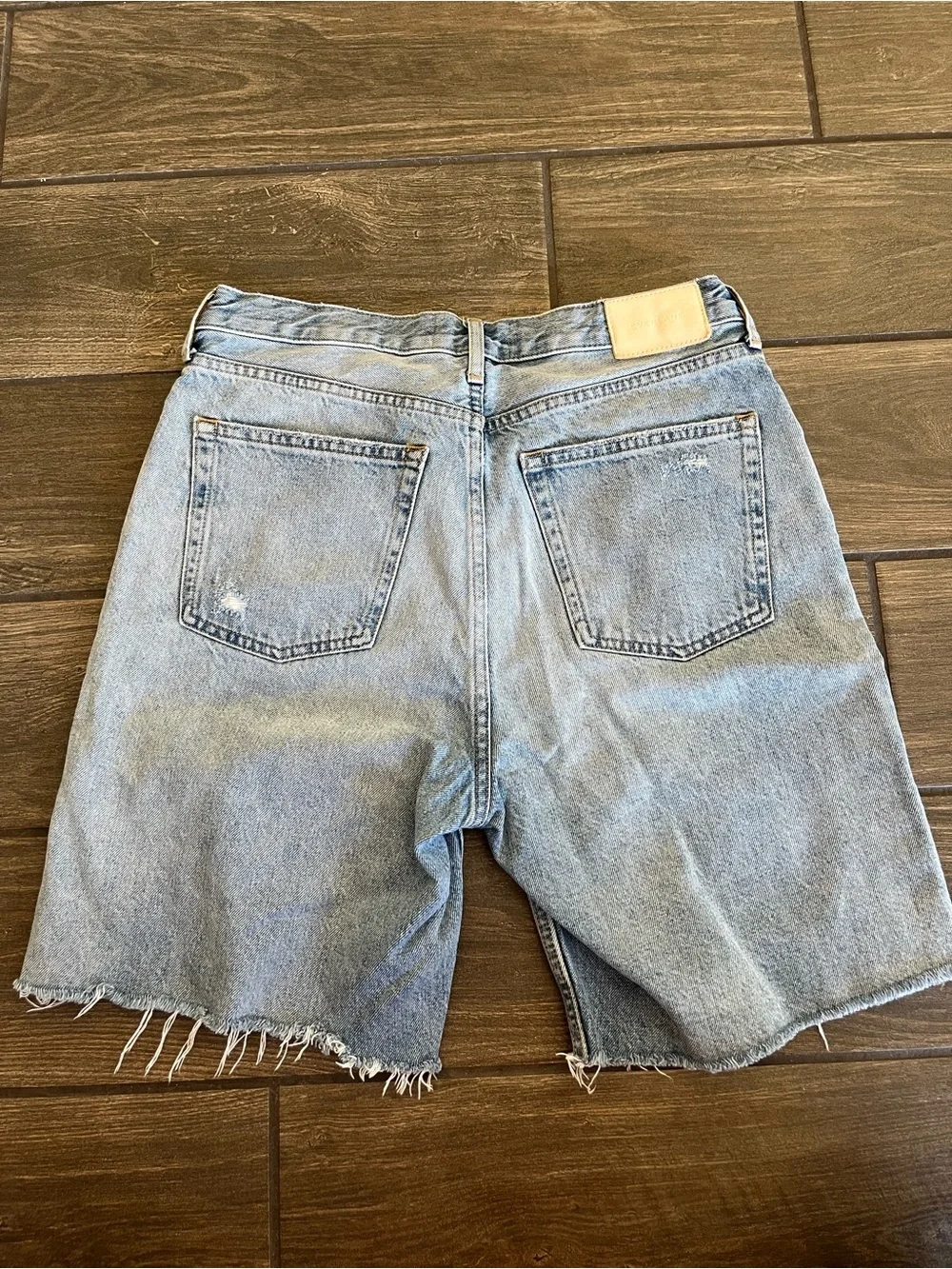 EVERLANE Long Denim Short, 29